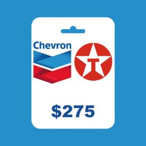 Chevron and Texaco USD 275 Подарочная карта US