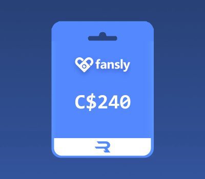 Rewarble Fansly CAD 240 Подарочная карта