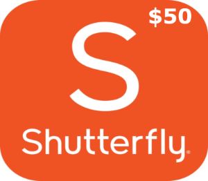 Shutterfly $50 Подарочная карта US