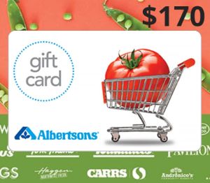 Albertson's USD 170 Подарочная карта US