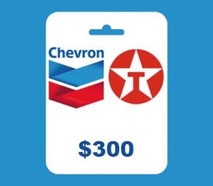 Chevron and Texaco USD 300 Подарочная карта US