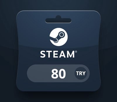 Steam Wallet TRY 80 Подарочная карта TR