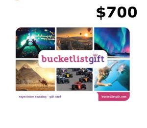 BucketlistGift USD 700 Подарочная карта US