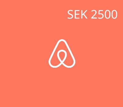 Airbnb SEK 2500 Подарочная карта SE