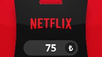 Netflix TRY 75 Подарочная карта TR