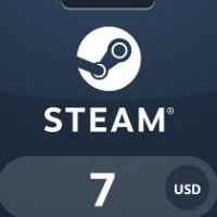 Steam Wallet USD 7 Подарочная карта TM