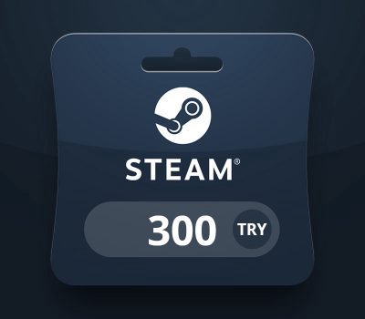 Steam Wallet TRY 300 Подарочная карта TR