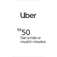 Uber R$50 BR Подарочная карта