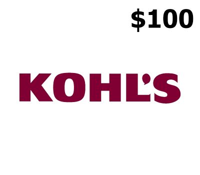 Kohls $100 Подарочная карта US