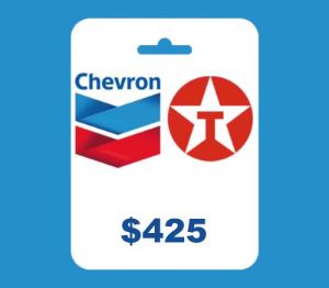 Chevron and Texaco USD 425 Подарочная карта US