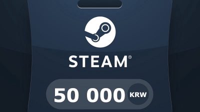 Steam Карта пополнения 50000 KRW KR Код активации