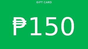 Grab Rides PHP 150 Подарочная карта PH