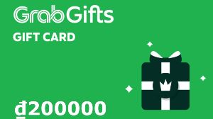 Grab ₫200000 Подарочная карта VN