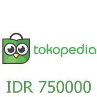 Tokopedia 750000 IDR Подарочная карта ID