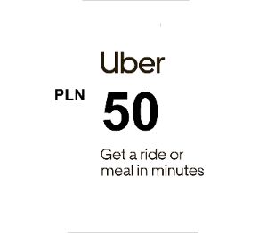 Uber PLN 50 Подарочная карта PL