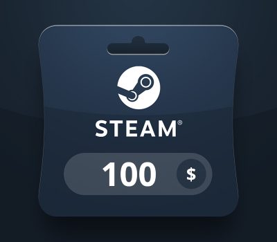 Steam Wallet USD 100 Подарочная карта AZ