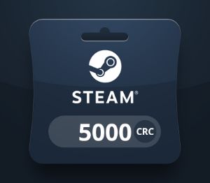 Steam Wallet CRC 5000 Подарочная карта CR