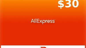 Rewarble AliExpress $30 Подарочная карта