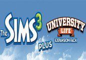 The Sims 3 + University Life DLC EA App Ключ
