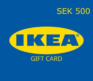 IKEA 500 SEK Подарочная карта SE