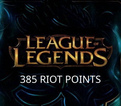 League of Legends 385 RP Предоплаченная карта AU