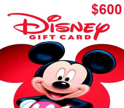 Disney USD 600 Подарочная карта US