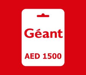 Géant AED 1500 Подарочная карта AE