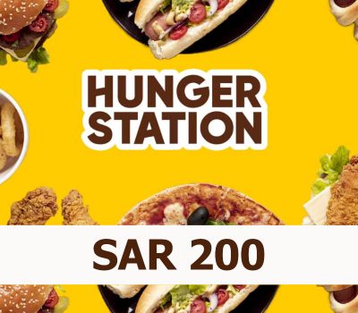 HungerStation 200 SAR Подарочная карта SA