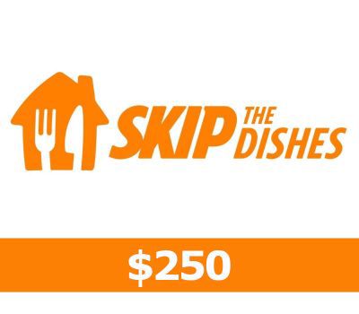 SkipTheDishes C$250 Подарочная карта CA