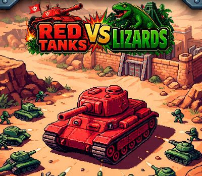 Red Tanks vs Lizard PC Steam Ключ
