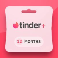 Tinder Plus - 12-мес. подписка Ключ NG