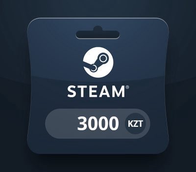 Steam Wallet KZT 3000 Подарочная карта KZ