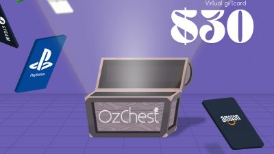 Ozchest $30 Подарочная карта