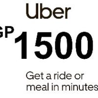 Uber 1500 EGP EG Подарочная карта