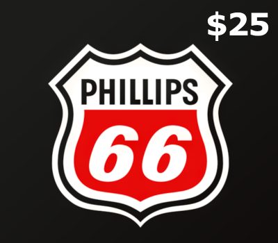 Phillips 66 USD 25 Gift Card US