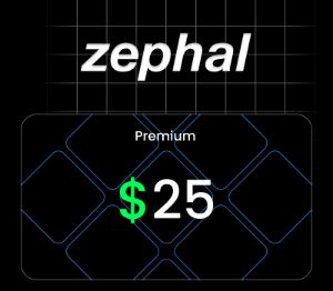 Zephal Serverside $25 Подарочная карта