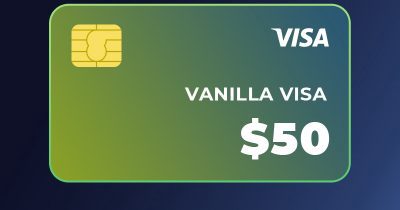 Vanilla VISA $50 US