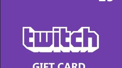 Twitch €25 Подарочная карта NL