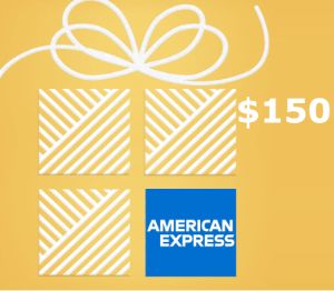 American Express $150 US Подарочная карта (6 Month Expiration)