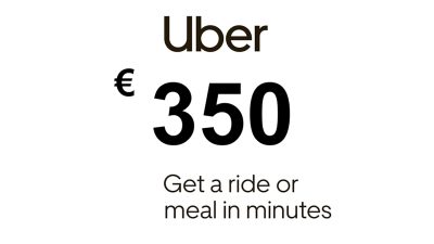 Uber €350 DE Подарочная карта