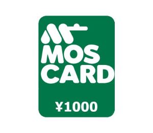 Mos Карта JPY 1000 Подарочная карта JPY