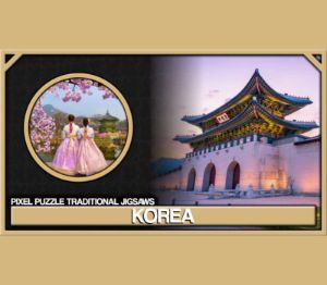 Pixel Puzzles - Traditional Jigsaws Pack: Korea DLC PC Steam Ключ