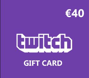 Twitch EUR 40 Подарочная карта EU