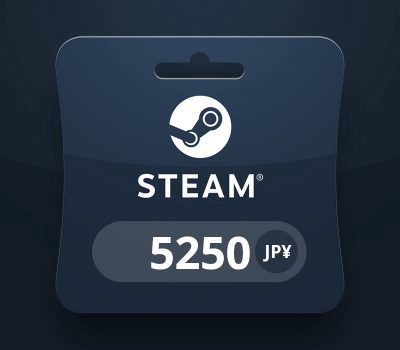 Steam Wallet JPY 5250 Подарочная карта JP