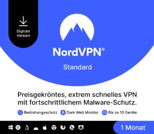 NordVPN Standard DE Ключ (1 Month / 10 Devices)