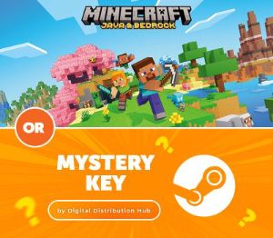 Minecraft: Java & Bedrock Edition or Mystery CD Key by Digital Distribution Hub