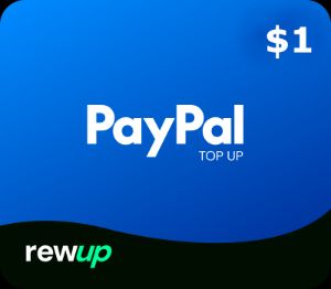 RewUp PayPal USD 1 Gift Card