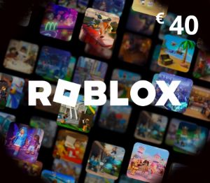 Roblox Игровая карта EUR 40 ES