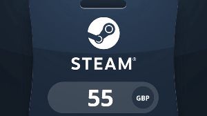 Steam Wallet GBP 55 Подарочная карта UK