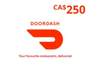 DoorDash CAD 250 Подарочная карта CA